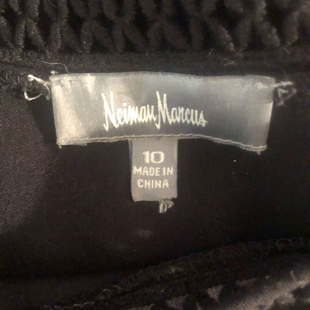 NEIMAN MARCUS Dress, Black Size 10 - Picture 5 of 6